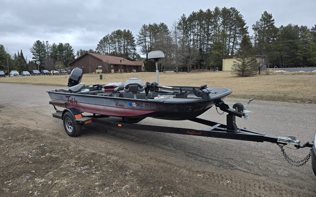 2001 TUFFY ESOX W/ 40HP MERCURY